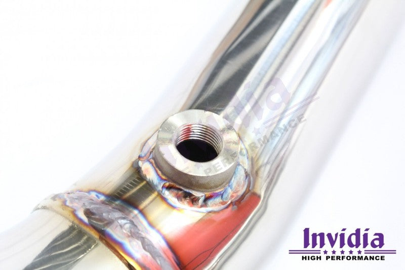 Invidia 15-21 Subaru WRX w/ Manual Transmission J-Pipe With Bottom High Flow Cat Down Pipe-thumbmail-3