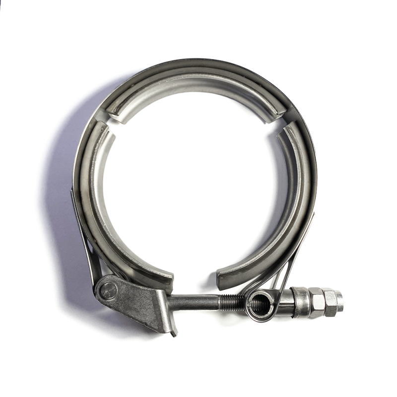 Ticon Industries 2.5in Stainless Steel V-Band Clamp - Quick Release-thumbmail-1