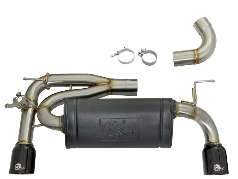 aFe MACHForce XP Exhausts Axle-Back 12-15 BMW 335i 3.0T (SS w/Black Tips)-thumbmail-9