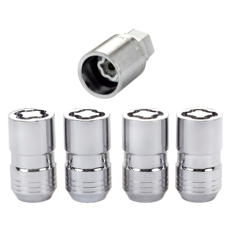 McGard Wheel Lock Nut Set - 4pk. (Cone Seat) M14X1.5 / 21mm & 22mm Dual Hex / 1.639in. L - Chrome-thumbmail-7