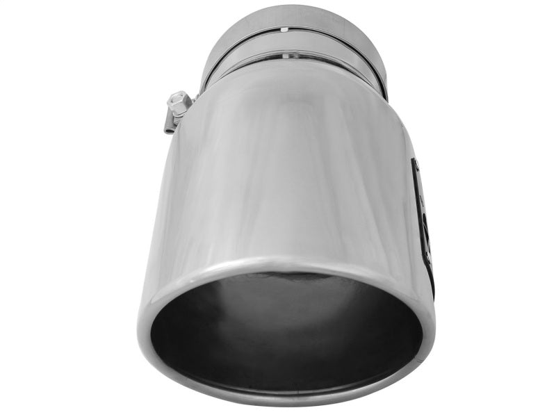 aFe Diesel Exhaust Tip Bolt On Black 5in Inlet x 7in Outlet x 12in - Right-thumbmail-5