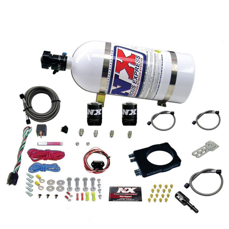 Nitrous Express Dodge Hemi Nitrous Plate Kit (50-400HP) w/10lb Bottle-thumbmail-2