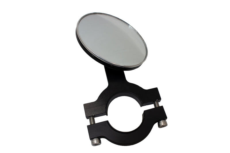 Fishbone Offroad Tube Door Mirror Billet Aluminum - Black Powdercoat-thumbmail-1