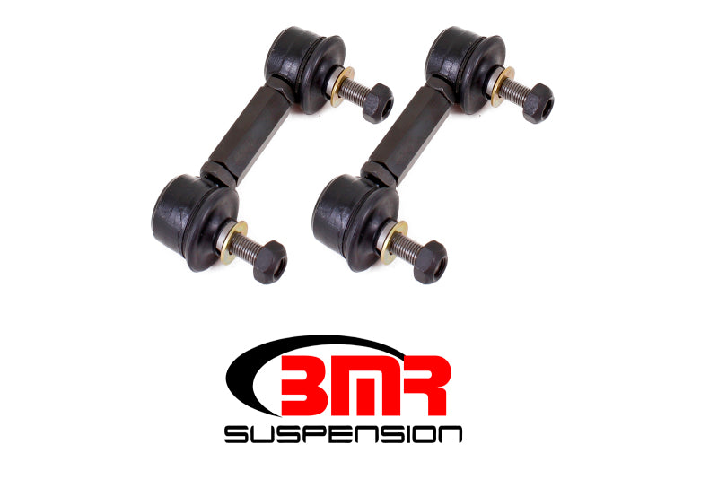 BMR 10-11 5th Gen Camaro Rear Sway Bar End Link Kit - Black-thumbmail-2