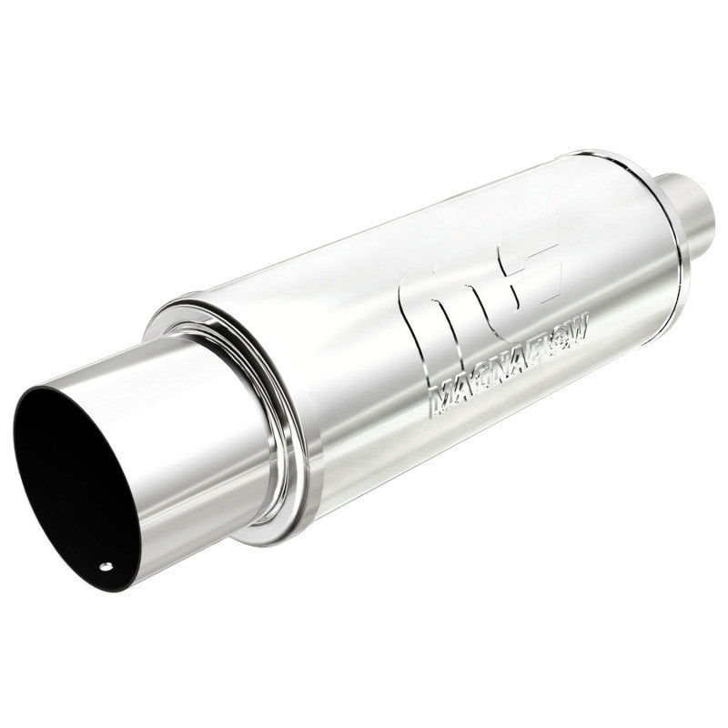 MagnaFlow Muffler W/Tip Mag SS 14X5X5-2.25/4.-thumbmail-2