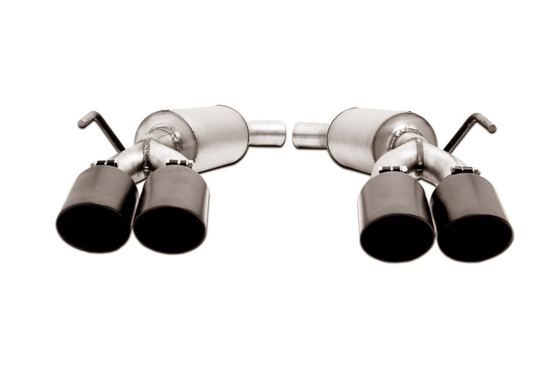 Gibson 20-22 Ford Explorer ST / Lincoln Aviator 3.0L 2.25in Axle-Back Dual Exhaust - Black Elite-thumbmail-1