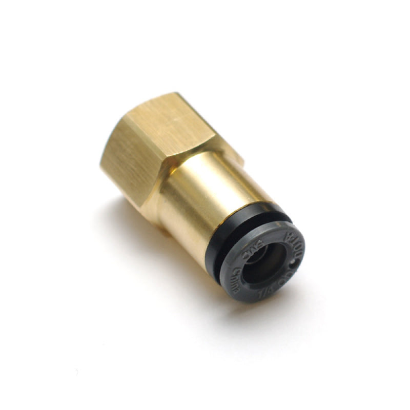 Ridetech Airline Fitting Straight 1/8in Female NPT to 1/4in Airline-thumbmail-1