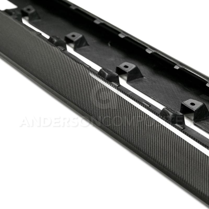 Anderson Composites 15-16 Ford Mustang Type-AR Rocker Panel Splitter-thumbmail-6
