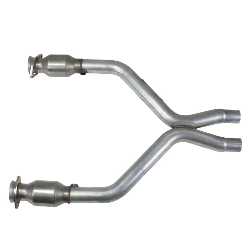 BBK 11-14 Mustang 3.7 V6 Short Mid X Pipe With Catalytic Converters 2-1/2 For BBK Long Tube Headers-thumbmail-15