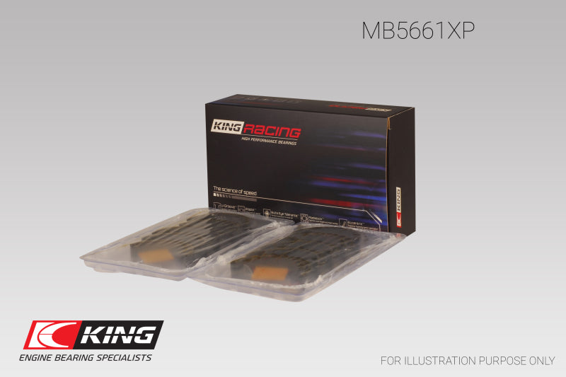King Audi/VW ADZ/ AWT/ APK/ BHP/ BPY/ AKS (Size STDX) Main Bearing Set-thumbmail-3