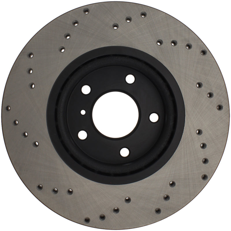 StopTech 08-09 Infiniti EX35 / 05-08 G35 / 09 G37 / 06-09 M35/M45 Drilled Right Front Rotor-thumbmail-13