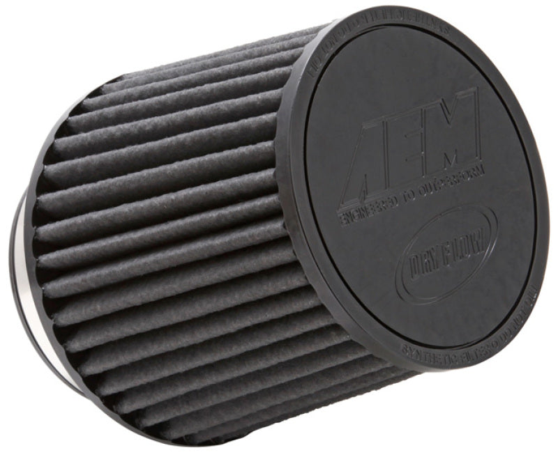 AEM Dryflow Conical Air Filter 6in Base OD x 3.5in Flange ID x 5.25in Height-thumbmail-2