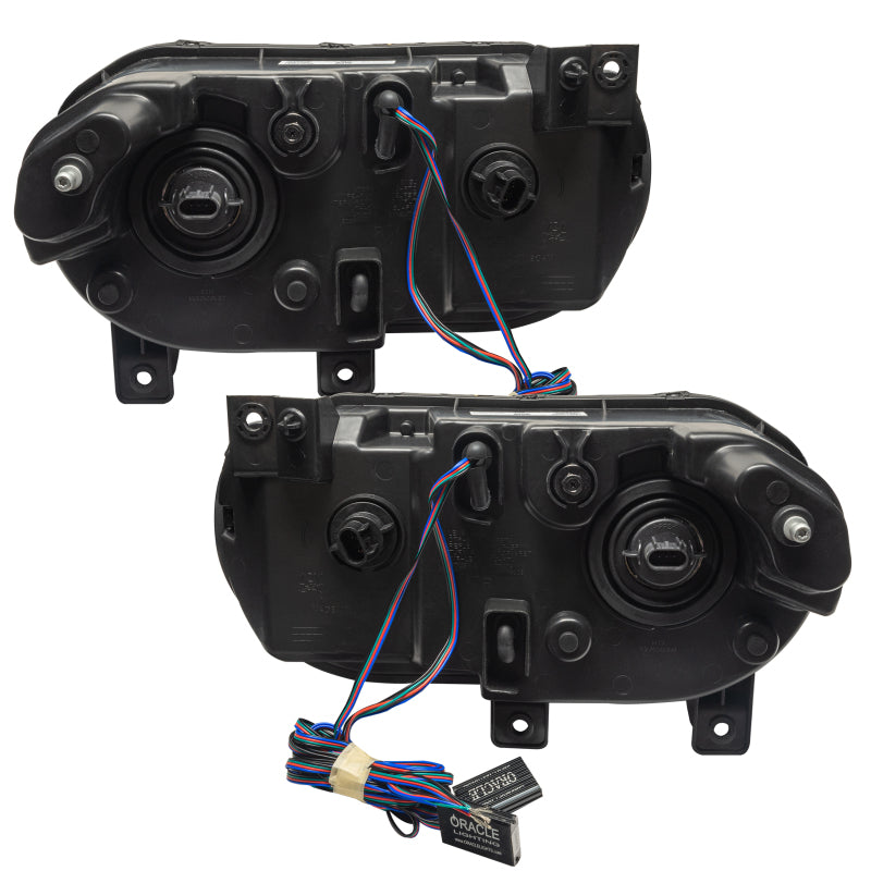 Oracle 08-14 Dodge Challenger SMD HL (Non-HID) - ColorSHIFT w/o Controller-thumbmail-3