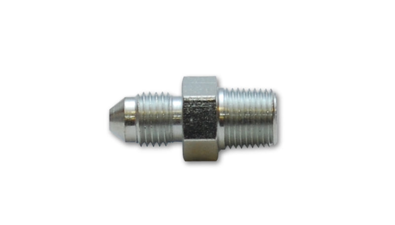 Vibrant -3AN to 1/8in NPT Straight Adapter Fitting - Steel-thumbmail-2