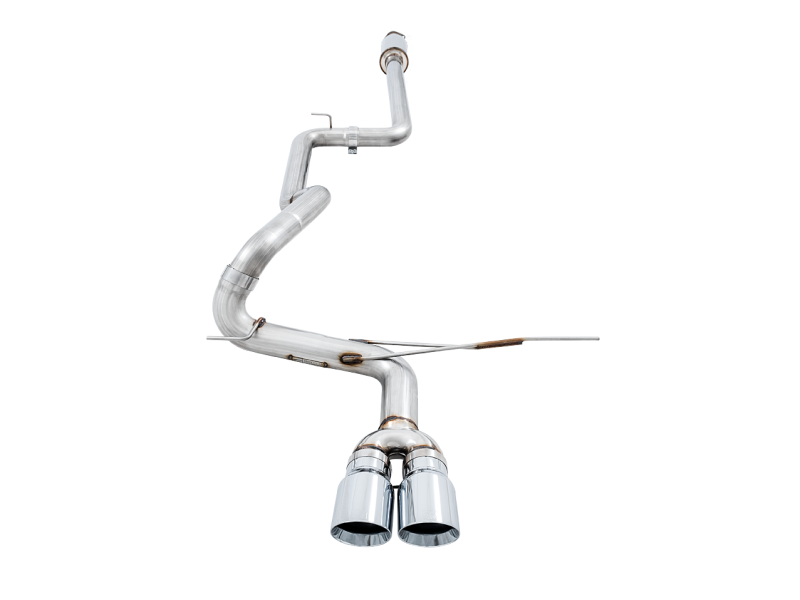 AWE Tuning Ford Focus ST Track Edition Cat-back Exhaust - Chrome Silver Tips-thumbmail-8