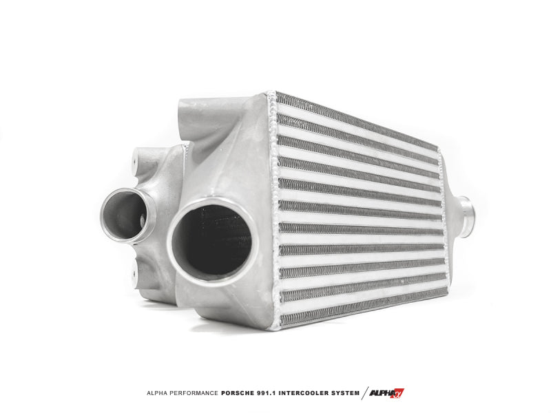 AMS Performance Porsche 997.1TT Alpha Intercooler System (For Stock Framed Turbos)-thumbmail-9