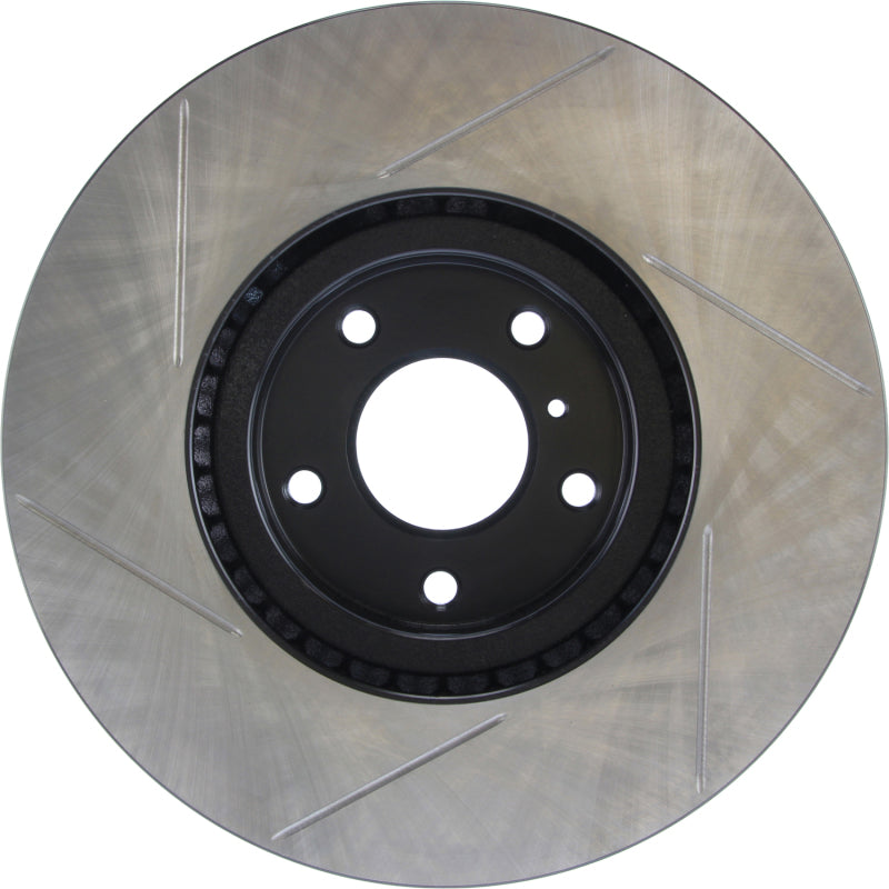 StopTech Power Slot 07-08 Infiniti G35 2WD / 08 G37 Coupe SportStop Slotted Front Left Rotor-thumbmail-11