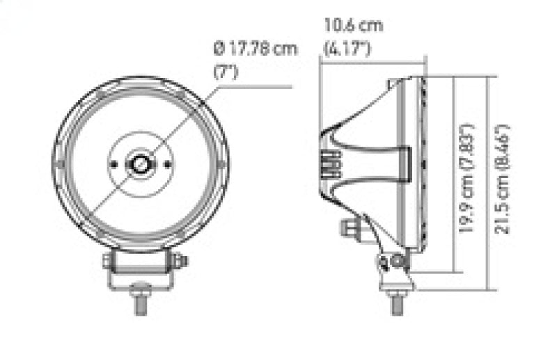 Hella Value Fit 7in Light - Driving Beam-thumbmail-9
