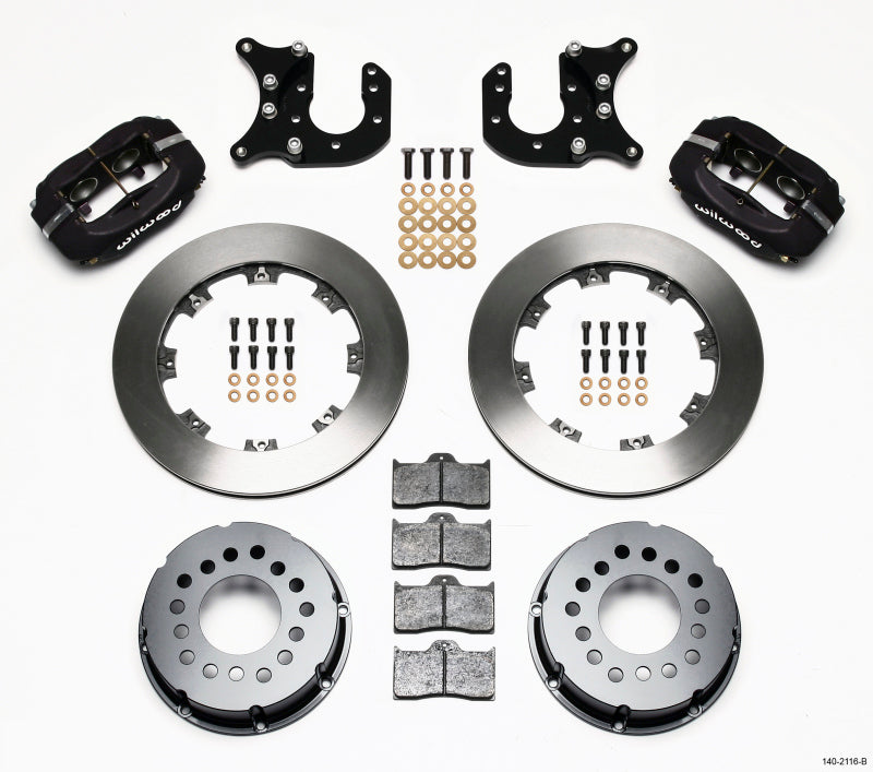 Wilwood Forged Dynalite P/S Rear Kit Mopar-Dana 2.72in Offset-thumbmail-1