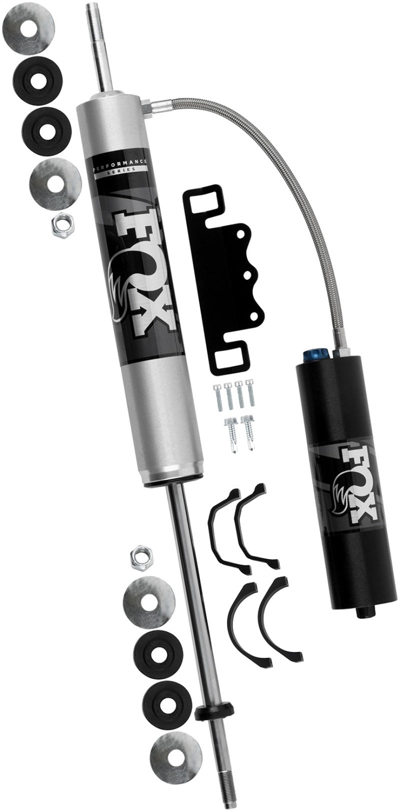Fox 88+ Nissan Patrol Y60 & Y61 2.0 Perf Series Frt Remote Reservoir Shock 0-1.5in Lift CD Adjuster-thumbmail-3
