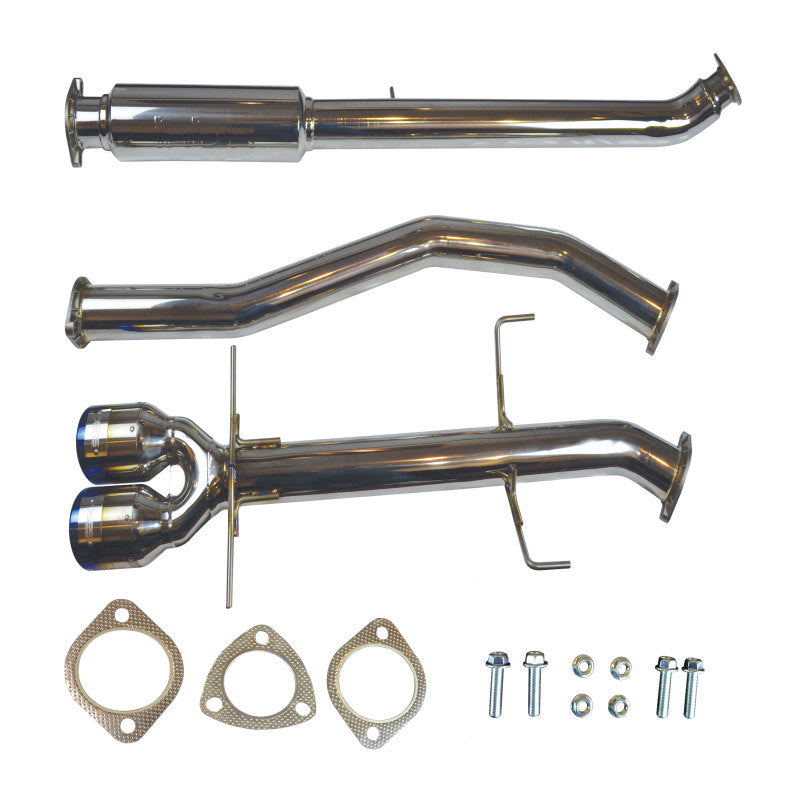 Injen 17-20 Honda Civic Si 1.5L Turbo (Sedan Only) 3in Cat-Back Stainless Steel Exhaust-thumbmail-2
