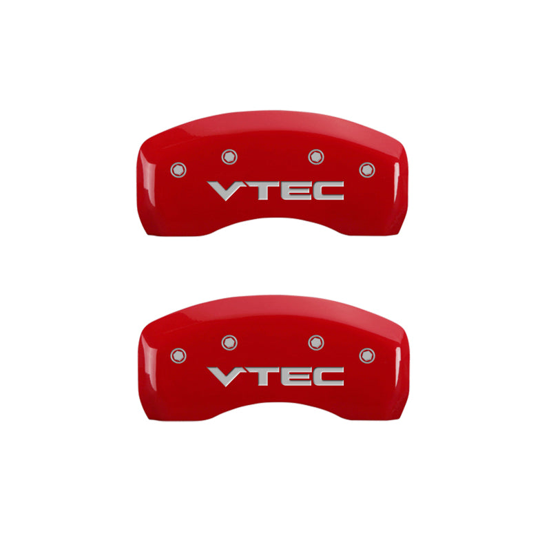 MGP 4 Caliper Covers Engraved Front & Rear Vtech Red finish silver ch-thumbmail-5