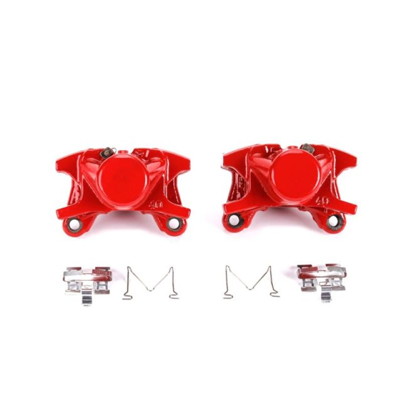Power Stop 01-05 Lexus IS300 Rear Red Calipers w/o Brackets - Pair-thumbmail-1