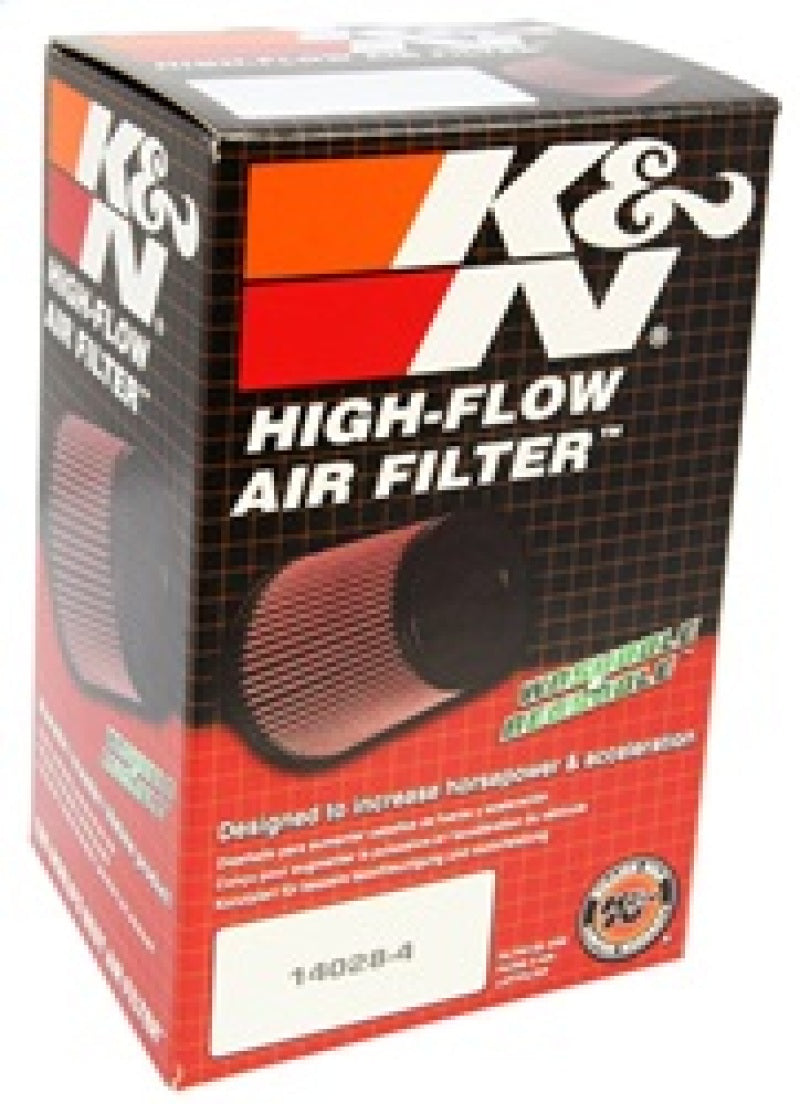K&N Filter Universal Rubber Filter 3  Flange 4 1/2 Base inch 3 1/2 inch Top 5 3/4 inch Height-thumbmail-20