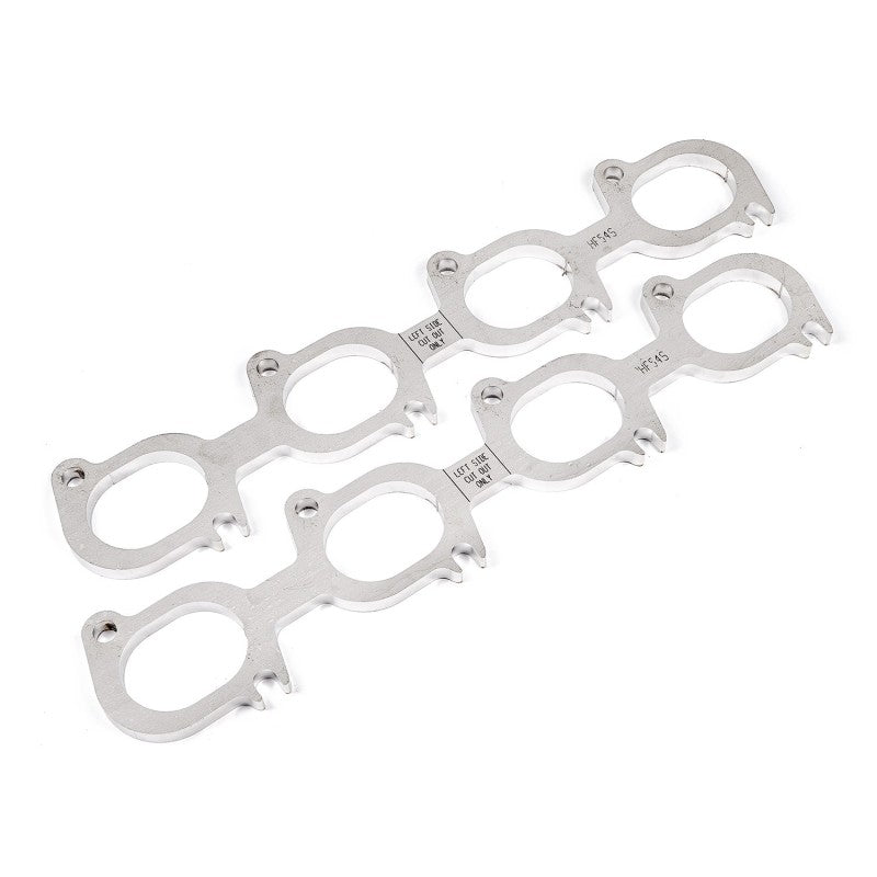 Stainless Works 07-14 Ford Cobra 5.4L/5.8L Wide Oval Port 304SS Exhaust Flanges 1-7/8in Primaries-thumbmail-1