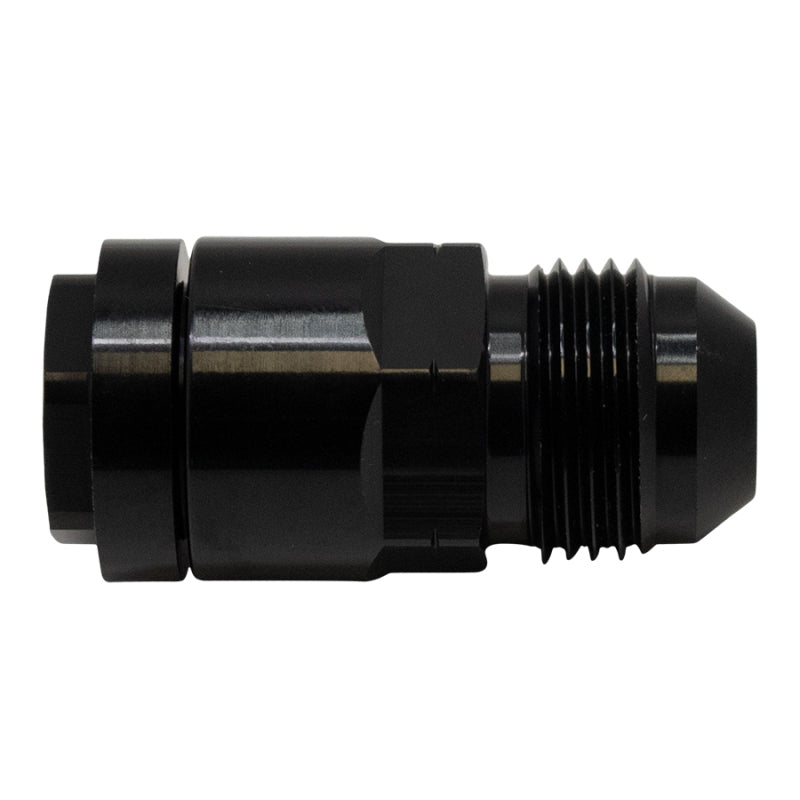 DeatschWerks 8AN Male Flare to 3/8in Female EFI Quick Connect Adapter - Anodized DW Titanium-thumbmail-2