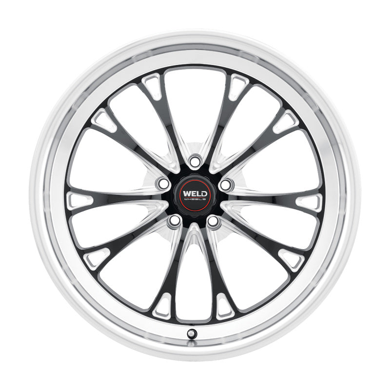 Weld S113 20X12 Belmont 5X120 ET52 BS8.50 Gloss Black MIL Dia 72.56-thumbmail-3
