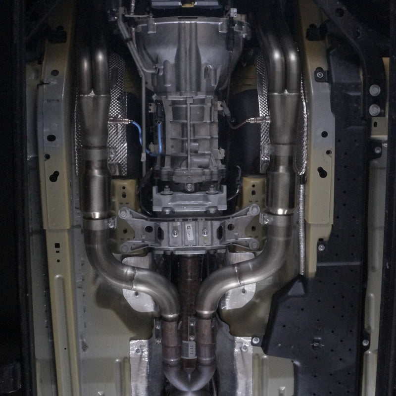 Stainless Works 2015+ Ford GT350 Headers 1-7/8in Primaries High-Flow Cats 3in Collectors-thumbmail-17