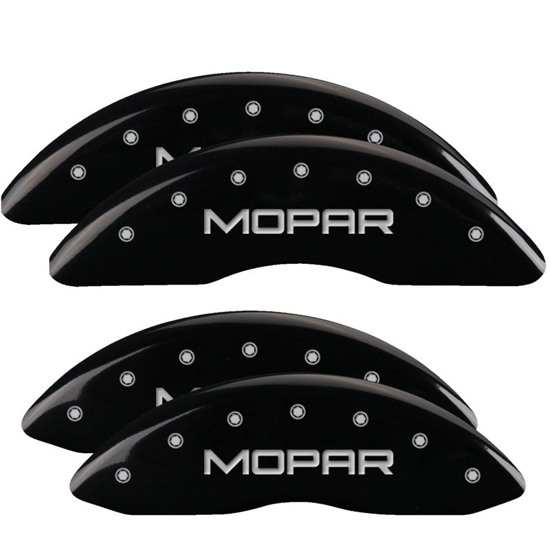 MGP 4 Caliper Covers Engraved Front & Rear MGP Black finish silver ch-thumbmail-2
