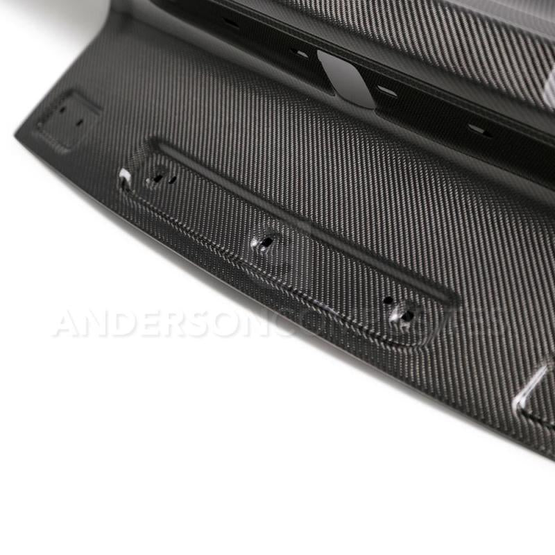 Anderson Composites 15-18 Ford Mustang Type-OE Double Sided Carbon Fiber Decklid-thumbmail-7