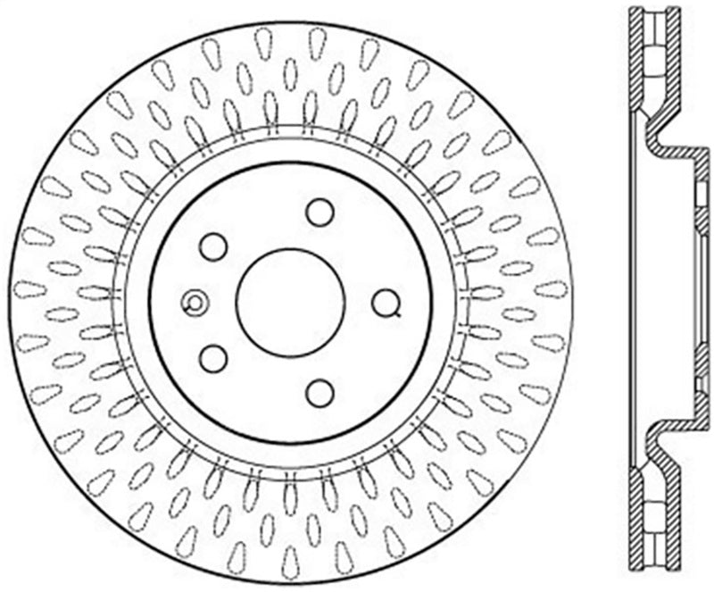 StopTech Slotted & Drilled Sport Brake Rotor-thumbmail-1
