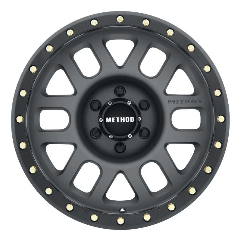 Method MR309 Grid 17x8.5 0mm Offset 6x5.5 108mm CB Titanium/Black Street Loc Wheel-thumbmail-2