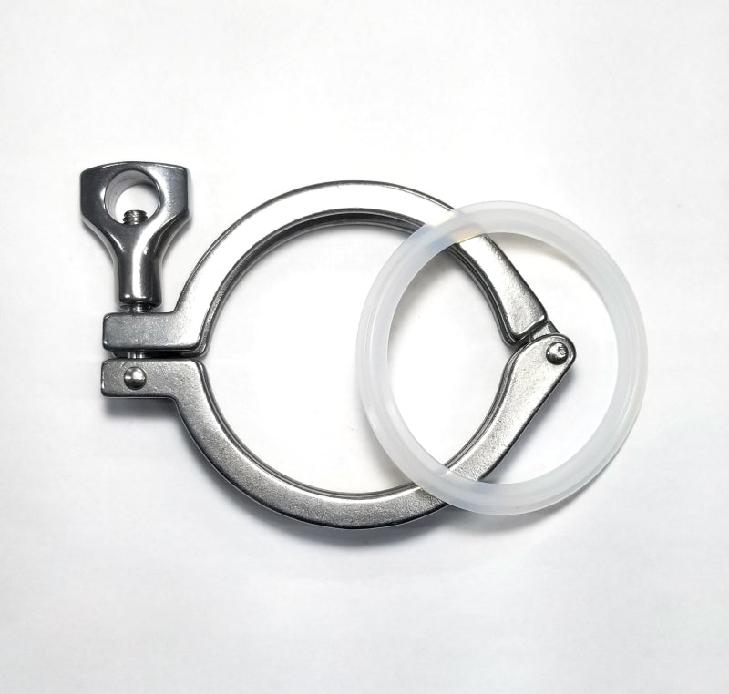 Stainless Bros 3.0in Stainless Steel Fit Up clamp-thumbmail-1