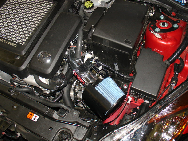 Injen 07-10 MazdaSpeed 3 2.3L 4cyl Turbo Polished Short Ram Intake-thumbmail-3