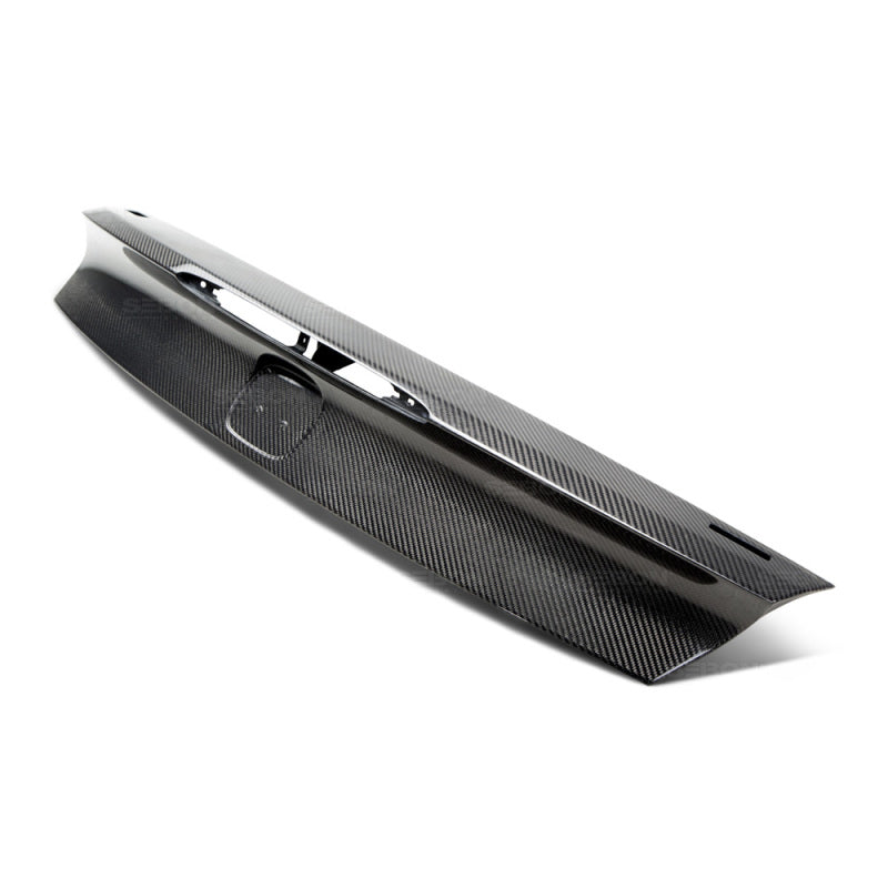 Seibon 14-15 Honda Civic Si Coupe OEM-Style Carbon Fiber Trunk Garnish-thumbmail-3