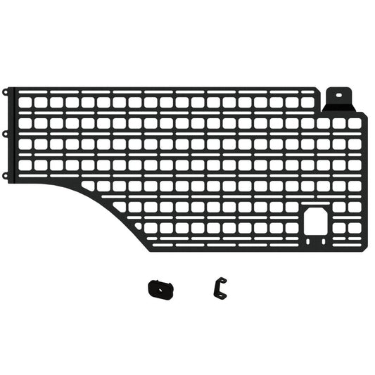 BuiltRight Industries 07-18 GM Silverado/Sierra 6ft7in Bed Bedside Rack System - Driver Front Panel