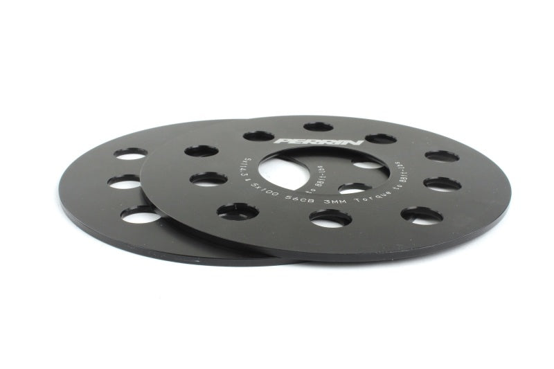 Perrin Subaru 5x114.3/5x100 3mm Slip-On Wheel Spacers - w/ 56mm Hubs (No Studs)-thumbmail-2