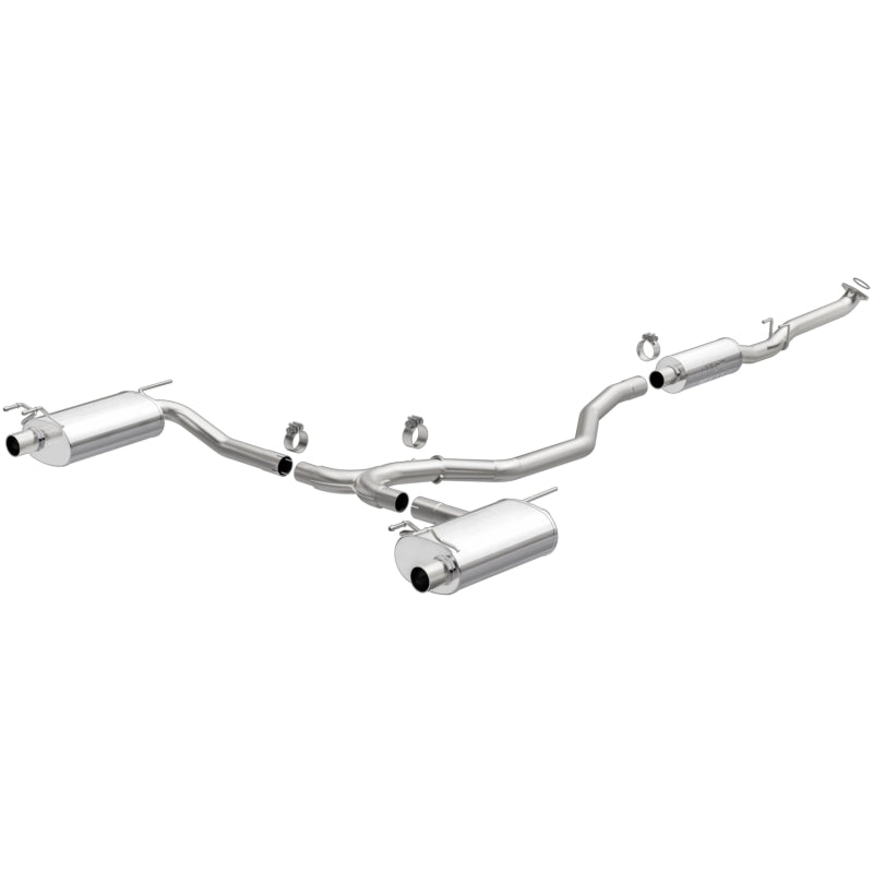 MagnaFlow CatBack 2018 Honda Accord L4 2.0LGAS 2.5in Dual Outlet Stainless Street Series Exhaust-thumbmail-4
