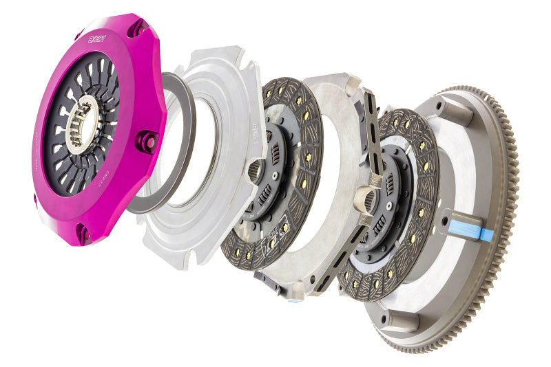 Exedy 96-06 Mitsubishi Evo 4-9 4G63T 2.0L Twin-Organic Clutch Kit-thumbmail-5