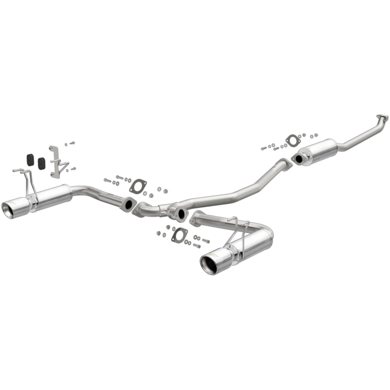 MagnaFlow 16-18 Honda Civic L4 2.0L Street Series Cat-Back Exhaust w/ Polished Tips-thumbmail-2