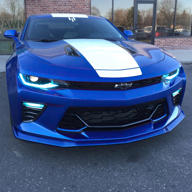Oracle 16-18 Chevy Camaro RGB+W Headlight DRL Upgrade Kit - ColorSHIFT w/o Controller-thumbmail-15
