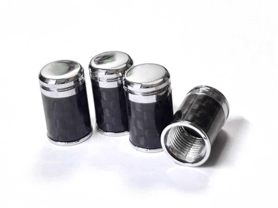 Prosport Carbon Fiber Valve Stem Caps-thumbmail-1