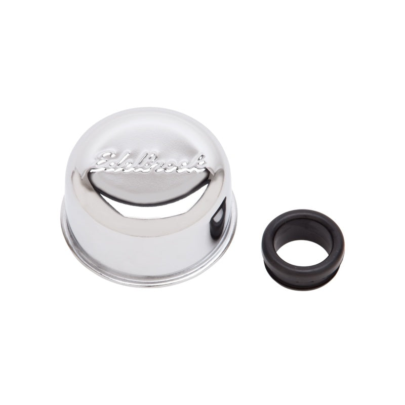 Edelbrock Chrm Breather and Grommet-thumbmail-3