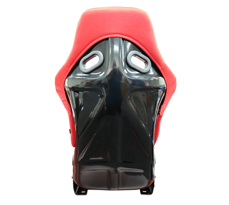 NRG FRP Bucket Seat (Red Cloth) - Large-thumbmail-9