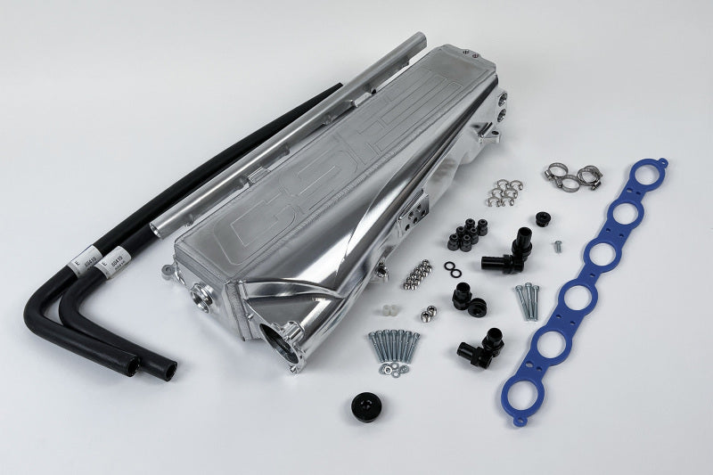 CSF Gen 2 B58 Race X Charge-Air-Cooler Manifold - Thermal Black Finish-thumbmail-13
