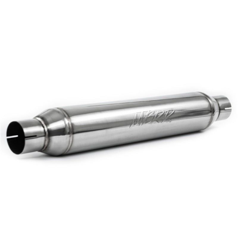 MBRP Universal Resonator 2.5in inlet/outlet 22in body 26in overall T304-thumbmail-3